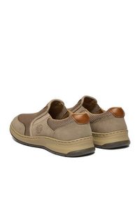 Rieker Półbuty CEO-14363-64 Beżowy. Kolor: beżowy. Materiał: materiał #6