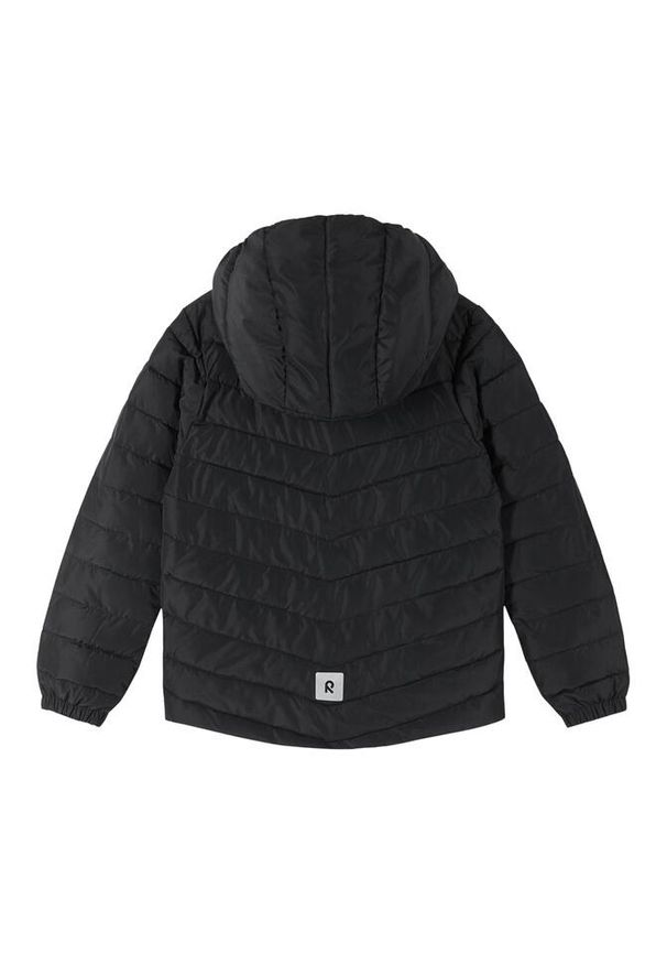 Kurtka dziecięca z kapturem Reima Uumaja. Typ kołnierza: kaptur. Kolor: czarny. Materiał: puch. Sezon: zima. Sport: narciarstwo