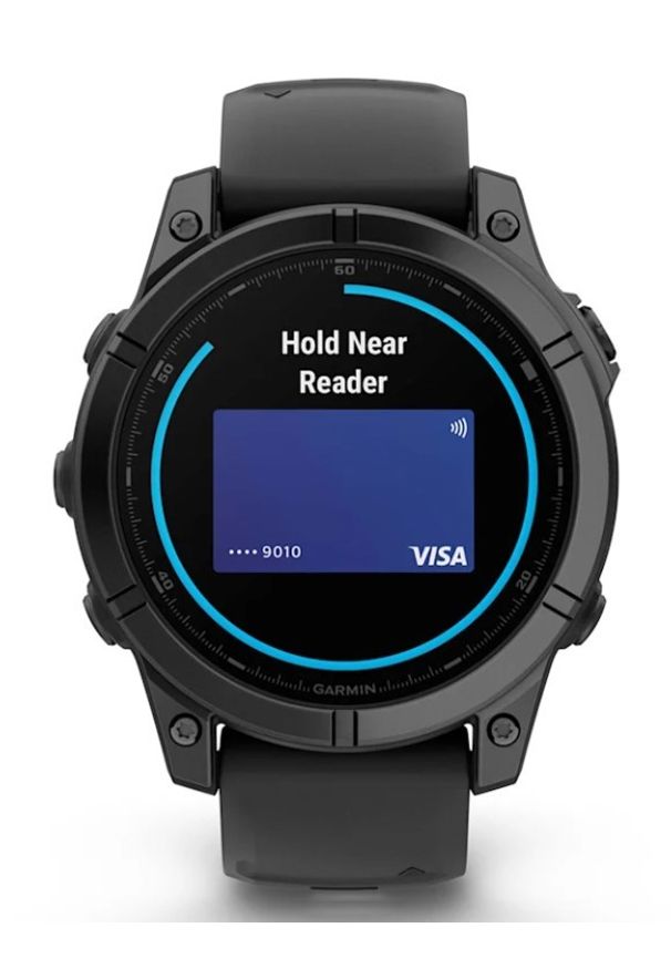 GARMIN - Garmin Fenix E 47mm Slate Gray. Materiał: włókno. Styl: sportowy, militarny