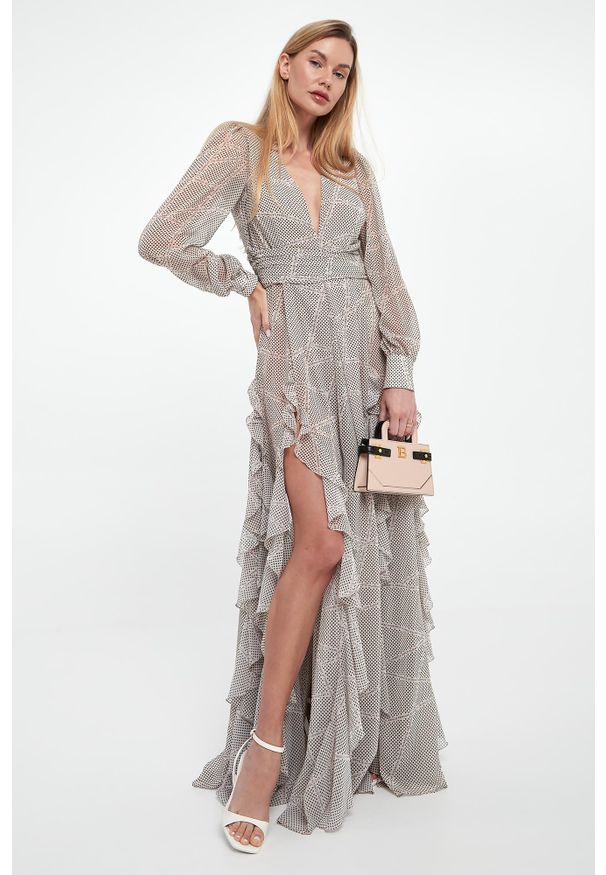 Elisabetta Franchi - Sukienka maxi ELISABETTA FRANCHI. Długość: maxi