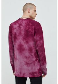Vans longsleeve bawełniany kolor fioletowy wzorzysty. Kolor: fioletowy. Materiał: bawełna. Długość rękawa: długi rękaw #4