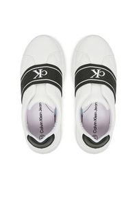 Calvin Klein Jeans Sneakersy V3X9-82087-1355X002 Biały. Kolor: biały. Materiał: skóra #7