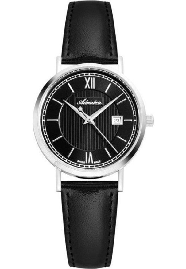 Zegarek Adriatica Zegarek damski Adriatica A3194.5264Q czarny. Kolor: czarny