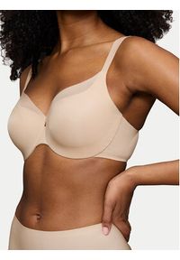 Triumph Biustonosz z fiszbiną Illusion Curve 10224856 Beżowy. Kolor: beżowy. Materiał: syntetyk #4