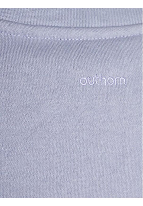 outhorn - Outhorn Bluza OTHAW23TSWSF663 Fioletowy Regular Fit. Kolor: fioletowy. Materiał: bawełna