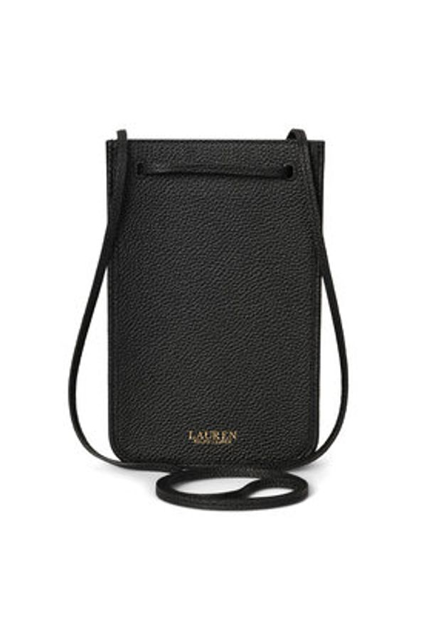 Lauren Ralph Lauren - LAUREN RALPH LAUREN Torebka 432966780001 Czarny. Kolor: czarny. Materiał: skórzane