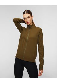 Bluza damska Dolomite Latemar Zip Fleece. Kolor: zielony