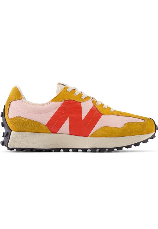 Buty New Balance MS327VN – multikolor. Okazja: na co dzień. Kolor: wielokolorowy. Materiał: materiał, skóra, guma, syntetyk, zamsz. Szerokość cholewki: normalna. Wzór: kolorowy
