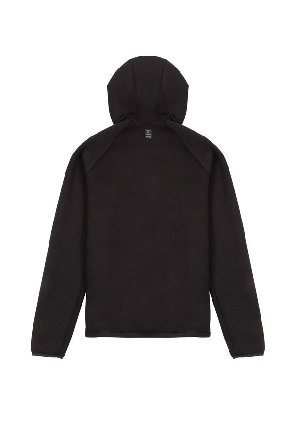 Wrangler - WRANGLER ATHLETIC HYBRID MĘSKA KURTKA PRZEJŚCIOWA WIOSENNA JESIENNA REAL BLACK WA4MY3101 112324777. Sezon: jesień, wiosna