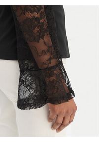 Morgan Bluzka 261-TMELO Czarny Slim Fit. Kolor: czarny. Materiał: syntetyk #5