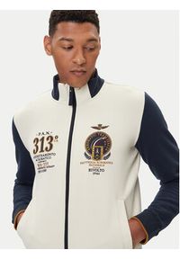 Aeronautica Militare Bluza 252FE2062UF00662 Beżowy Regular Fit. Kolor: beżowy. Materiał: bawełna #4