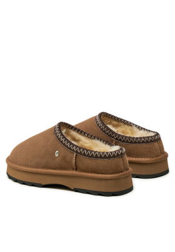 EMU Australia Śniegowce Sharky Scuff W13179 Brązowy. Kolor: brązowy. Materiał: wełna