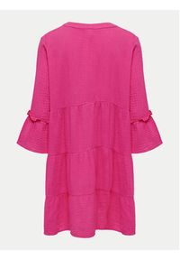 only - ONLY Sukienka letnia Thyra 15267999 Różowy Regular Fit. Kolor: różowy. Materiał: bawełna. Sezon: lato #3