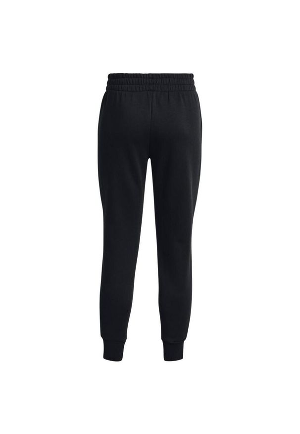 Under Armour - Spodnie Do Biegania Rival Fleece Dla Kobiet. Kolor: czarny. Sport: turystyka piesza