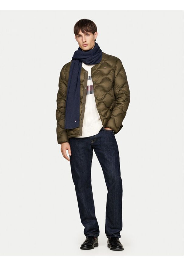 TOMMY HILFIGER - Tommy Hilfiger Szalik Flag AM0AM12847 Granatowy. Kolor: niebieski. Materiał: materiał, bawełna
