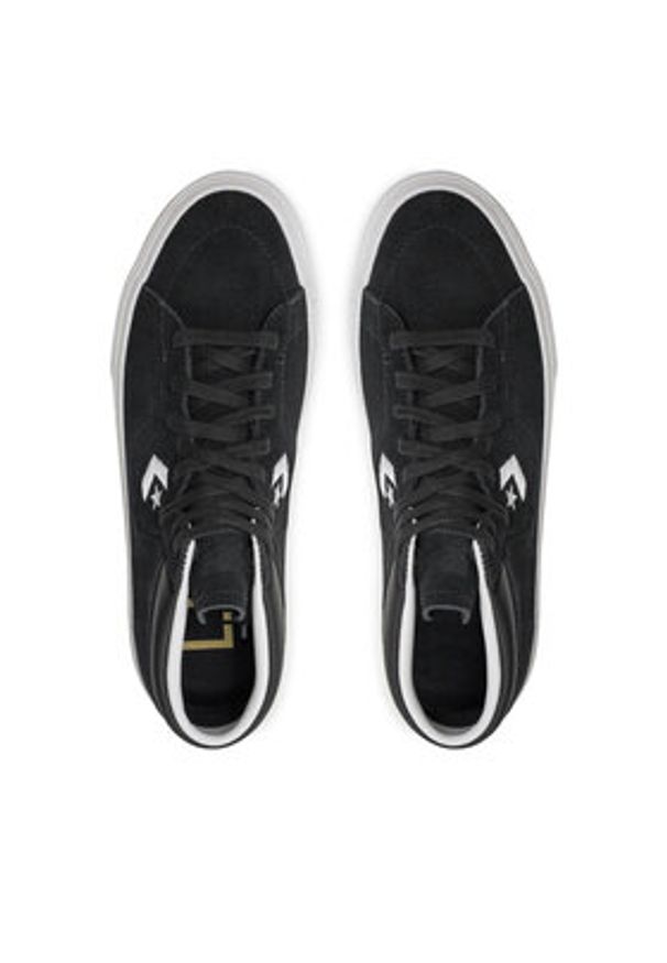 Converse Sneakersy Louize Lopez Pro Mid 171331C Czarny. Kolor: czarny. Materiał: skóra, zamsz