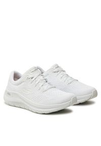 skechers - Skechers Sneakersy 150051/WHT Biały. Kolor: biały. Materiał: materiał