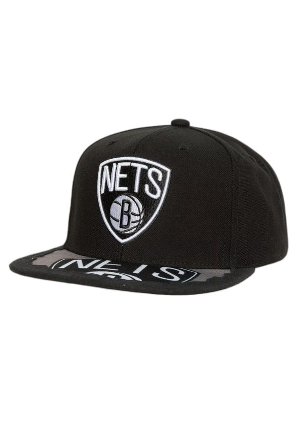 Czapka typu snapback Mitchell & Ness Munch Time Brooklyn Nets. Kolor: czarny. Styl: retro