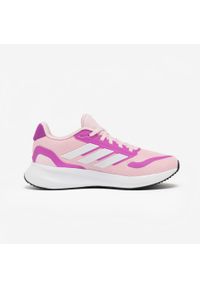 Adidas - Buty do biegania dla dzieci ADIDAS Runfalcon 5.0. Kolor: różowy. Materiał: kauczuk. Szerokość cholewki: normalna. Model: Adidas Cloudfoam. Sport: bieganie