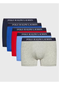 Polo Ralph Lauren Komplet 5 par bokserek 714864292002 Kolorowy. Materiał: bawełna. Wzór: kolorowy