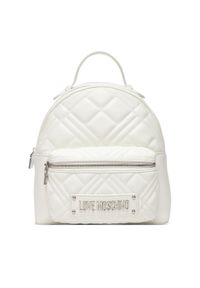 Love Moschino - Plecak LOVE MOSCHINO. Kolor: biały