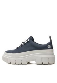 Timberland Sneakersy TB0A62FCEP41 Granatowy. Kolor: niebieski. Materiał: materiał