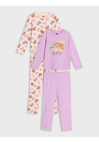 Sinsay - Piżamy dwuczęściowe 2 pack PAW Patrol - kremowy. Kolor: kremowy. Materiał: guma. Długość: długie #1