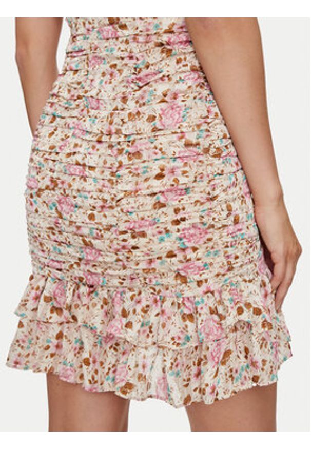 Guess Sukienka codzienna W4YK41 WGBL2 Różowy Regular Fit. Okazja: na co dzień. Kolor: różowy. Materiał: syntetyk. Typ sukienki: proste. Styl: casual