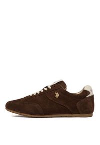 U.S. Polo Assn. Sneakersy EO-CAMMY001W/6S1 Brązowy. Kolor: brązowy. Materiał: skóra, zamsz #9