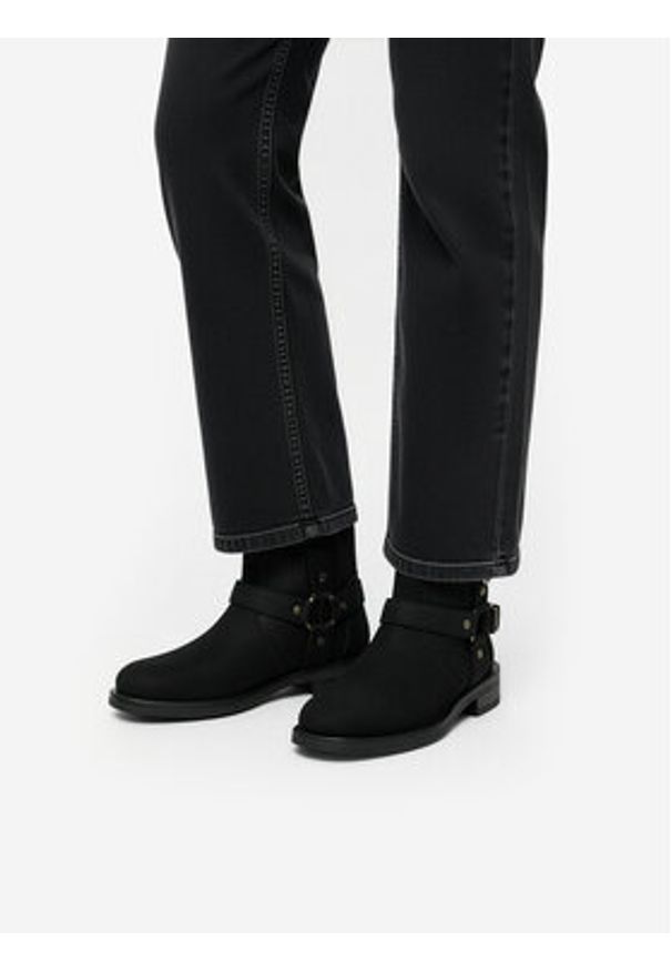 G-Star RAW - G-Star Raw Botki CEO-WI45-CHRISTIAN-01 Czarny. Kolor: czarny. Materiał: nubuk, skóra