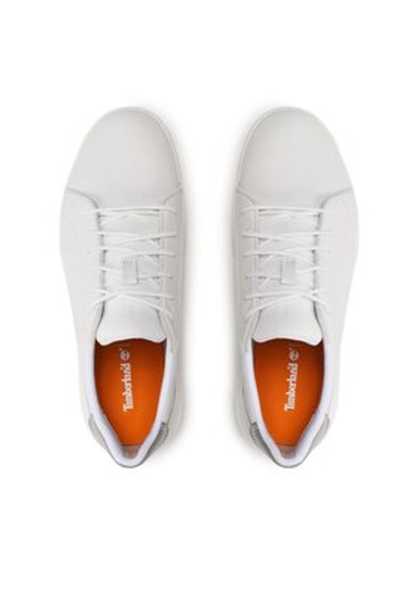 Timberland Sneakersy Seneca Bay Oxford TB0A2921L771 Biały. Kolor: biały. Materiał: skóra