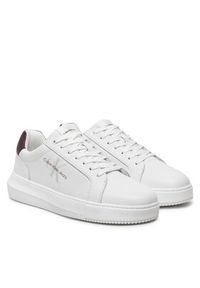 Calvin Klein Sneakersy Chunky Cupsole Monologo YM0YM00681 Biały. Kolor: biały. Materiał: skóra #2