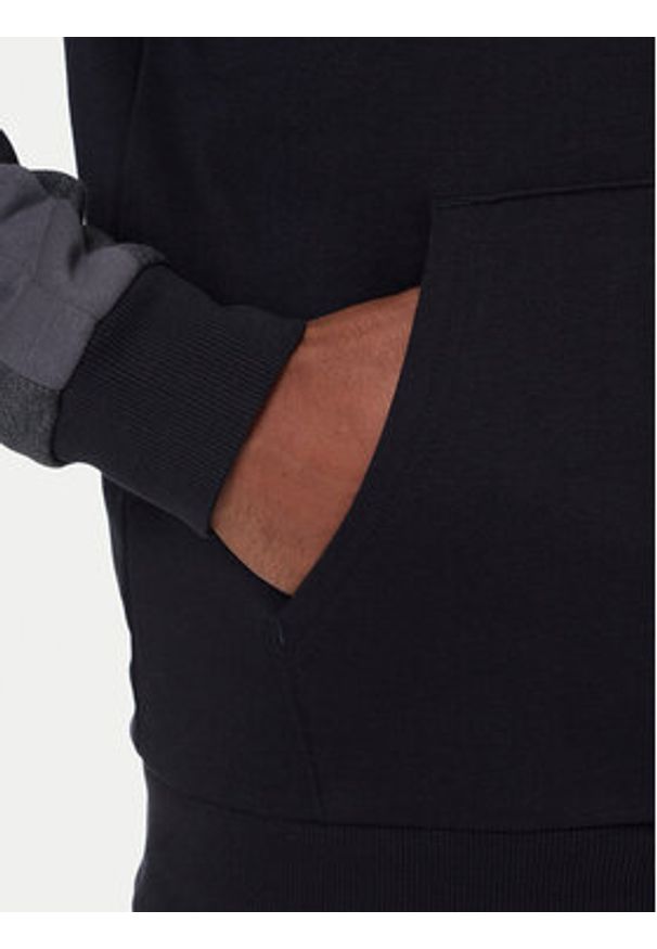 Under Armour Bluza Ua Rival Fleece Colorblock 6003958 Czarny Loose Fit. Kolor: czarny. Materiał: bawełna