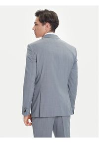 BOSS Garnitur H-Huge 50546087 Szary Slim Fit. Kolor: szary. Materiał: wełna, syntetyk #6