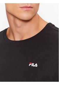 Fila Komplet 2 t-shirtów FAM0083 Czarny Regular Fit. Kolor: czarny. Materiał: bawełna