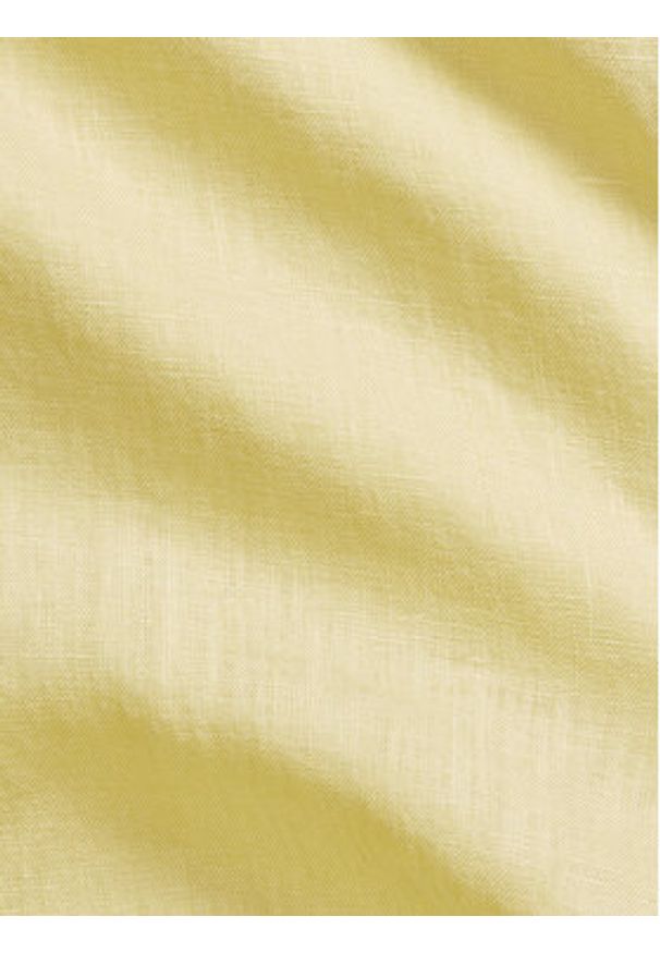 Polo Ralph Lauren Koszula 710968915011 Żółty Slim Fit. Typ kołnierza: polo. Kolor: żółty. Materiał: len