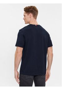 TOMMY HILFIGER - Tommy Hilfiger T-Shirt Box Flag Logo Tee MW0MW33690 Granatowy Regular Fit. Kolor: niebieski. Materiał: bawełna #5