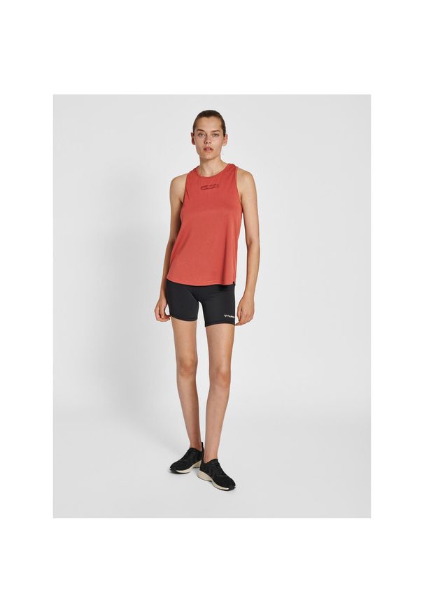 Damski tank top Hummel TE Tola. Kolor: czerwony