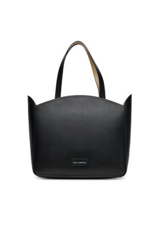 Karl Lagerfeld - KARL LAGERFELD Torebka A3W30043 Czarny. Kolor: czarny. Materiał: skórzane