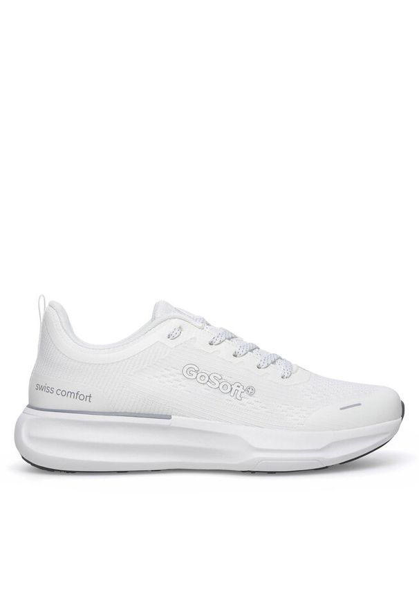 Sneakersy Go Soft. Kolor: biały