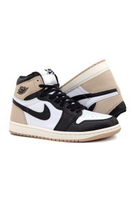 Sneakersy damskie Nike Jordan 1 Retro High OG Latte. Kolor: biały