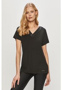 Calvin Klein Underwear - T-shirt. Okazja: na co dzień. Kolor: czarny. Materiał: dzianina, elastan. Wzór: gładki. Styl: casual #1