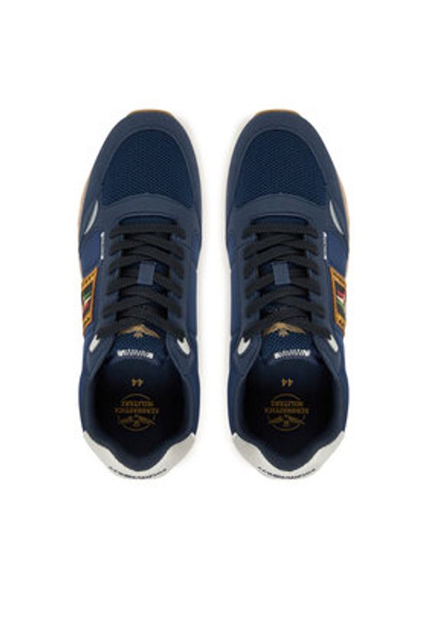 Aeronautica Militare Sneakersy 252SC0292UCT03331 Granatowy. Kolor: niebieski. Materiał: materiał