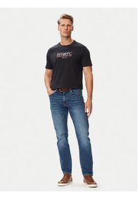 Beverly Hills Polo Club T-Shirt P-SS26M-TS2450043NVY Granatowy Regular Fit. Typ kołnierza: polo. Kolor: niebieski. Materiał: bawełna #4