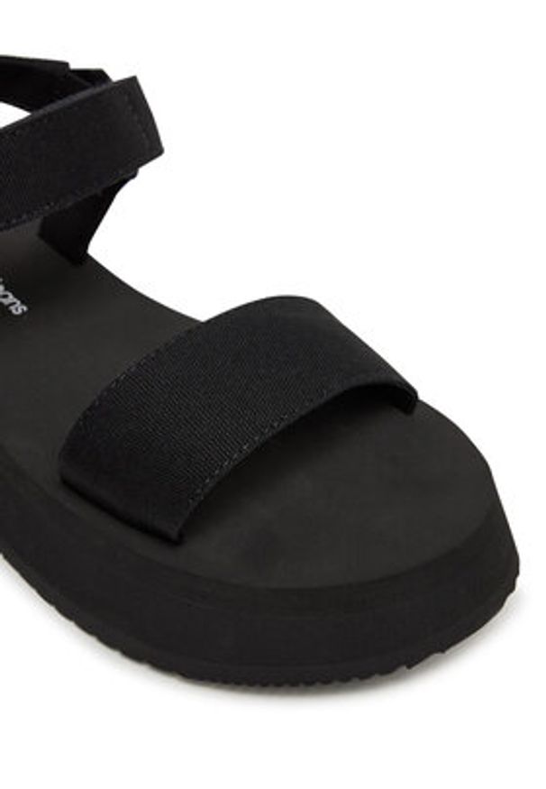 Calvin Klein Jeans Sandały Sandal Velcro Webbing Mg YW0YW01693 Czarny. Kolor: czarny. Materiał: materiał