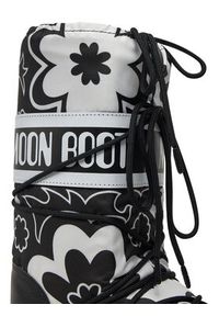 Moon Boot Śniegowce Mb Icon Flower 80D1402940 Czarny. Kolor: czarny. Materiał: materiał #7