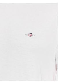 GANT - Gant T-Shirt Shield 2003185 Biały Slim Fit. Kolor: biały. Materiał: bawełna