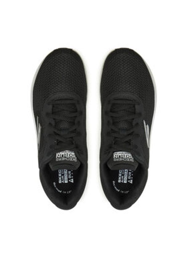 skechers - Skechers Buty na siłownię Go Run Consistent 2.0 128621/BKSL Czarny. Kolor: czarny. Materiał: materiał. Sport: bieganie, fitness