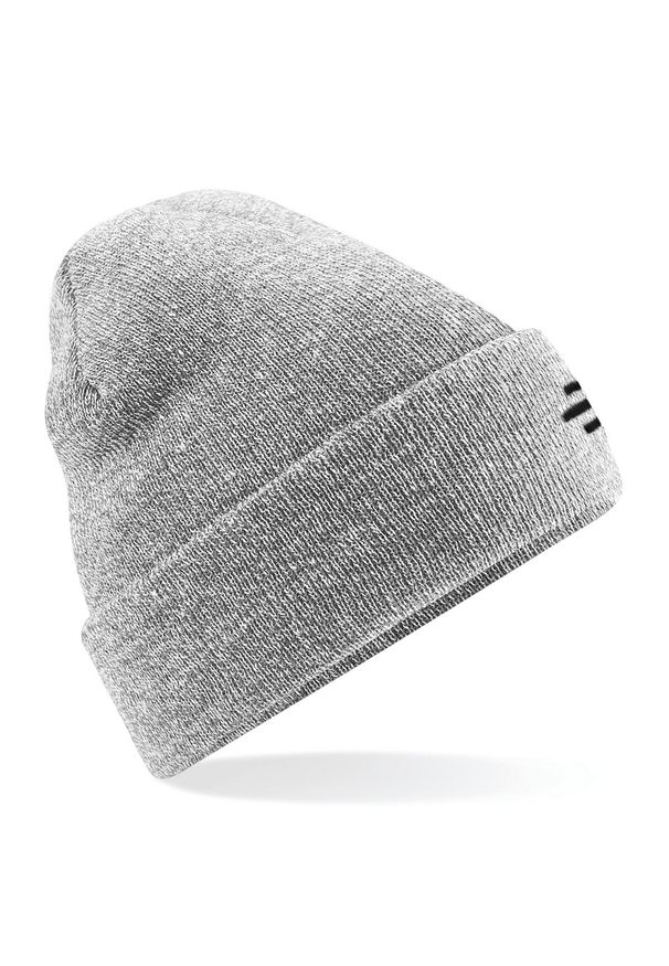 R-EVENGE - Gładka sportowa czapka zimowa dla dorosłych, sport, w kolorze szary. Kolor: szary. Materiał: akryl. Wzór: gładki. Sezon: zima. Styl: sportowy