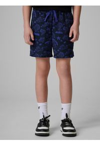 4f - 4F Spodenki plażowe boardshorty chłopięce - multikolor 158/164 (12-14 lat). Kolor: wielokolorowy. Materiał: włókno #2